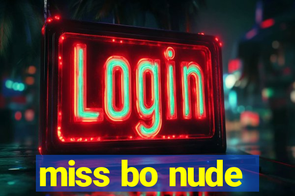 miss bo nude